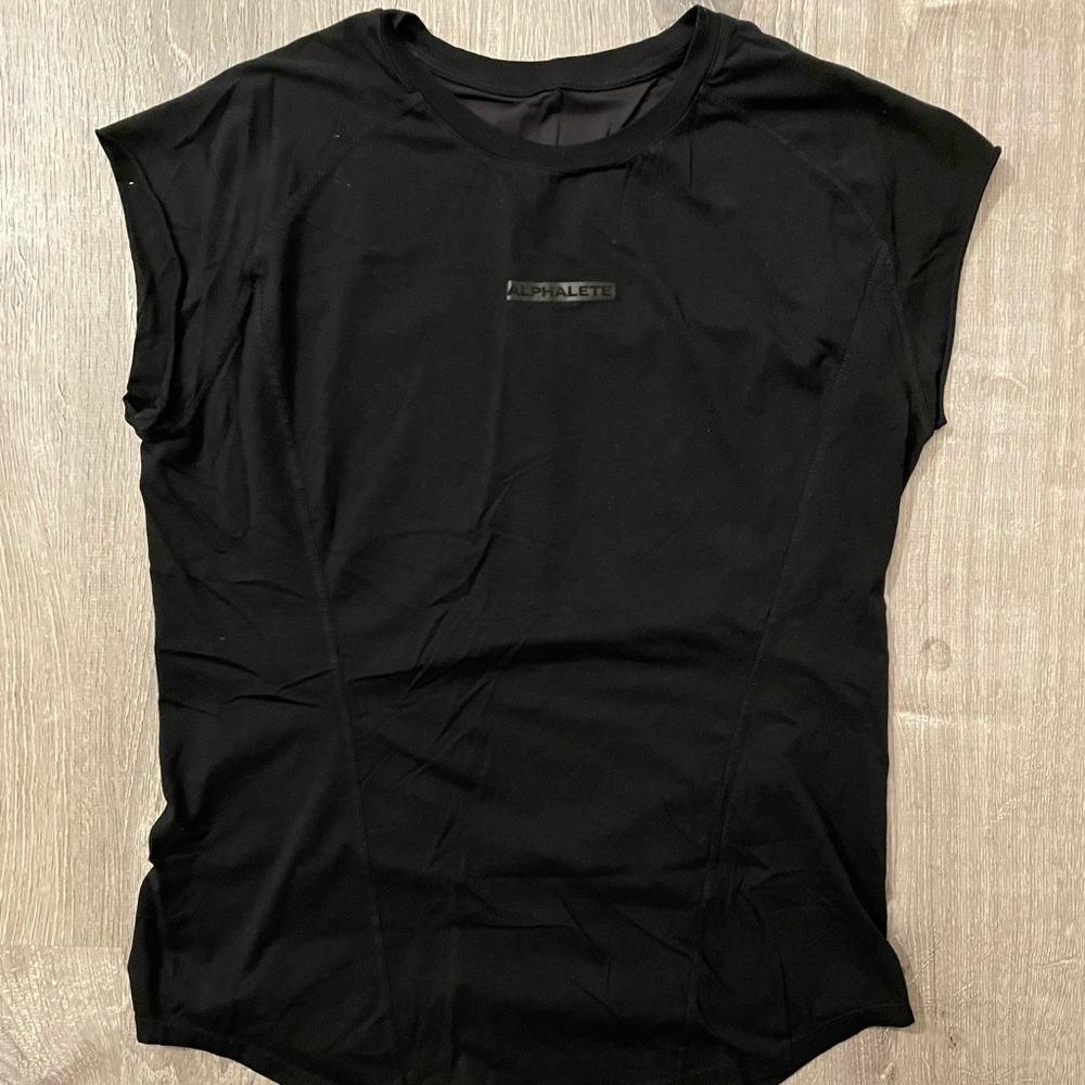 Alphalete should cap fitted shirt